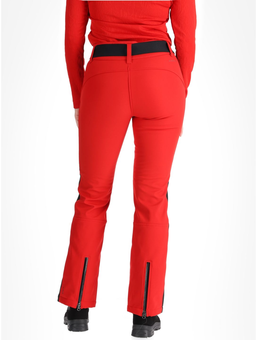 Luhta, Reututunturi pantaloni da sci softshell donna Cranberry rosso 