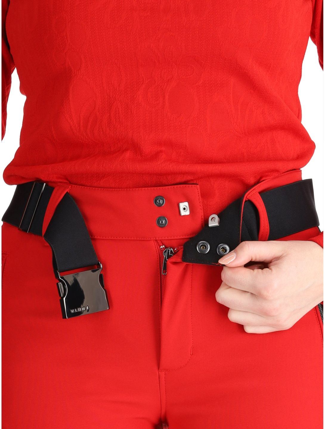 Luhta, Reututunturi pantaloni da sci softshell donna Cranberry rosso 