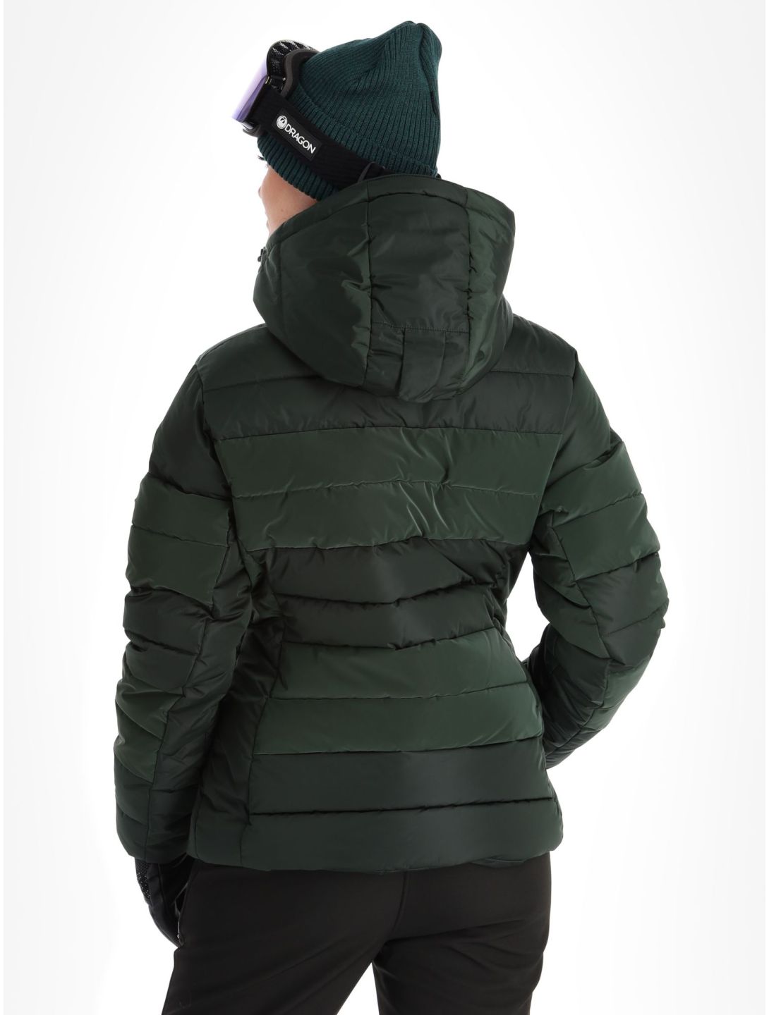 Luhta, Sammaltunturi giacca sci donna Dark Green verde 