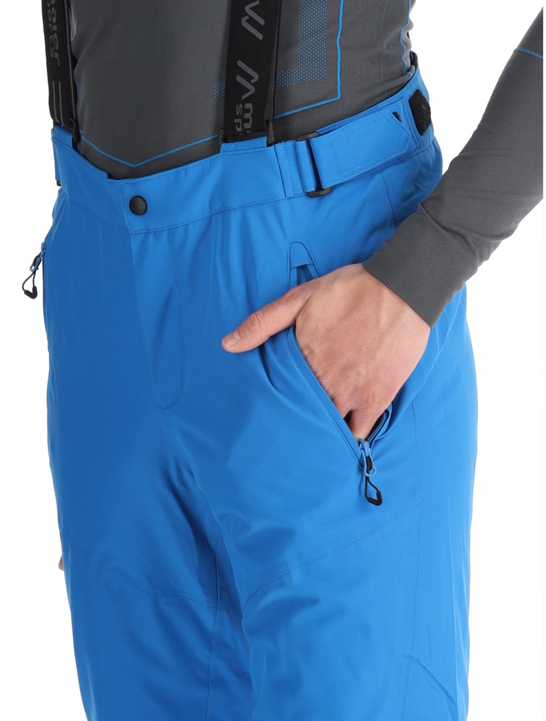 Maier Sports, Anton 2.1 pantaloni da sci uomo Imperial Blue blu 