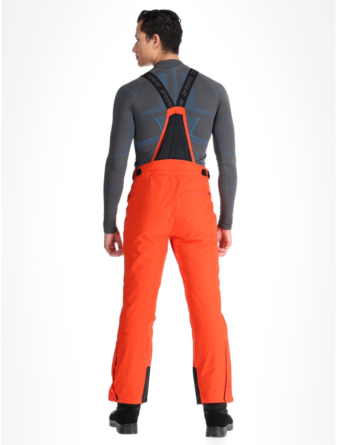 Maier Sports, Anton 2.1 pantaloni da sci uomo Paprika Flame arancio 