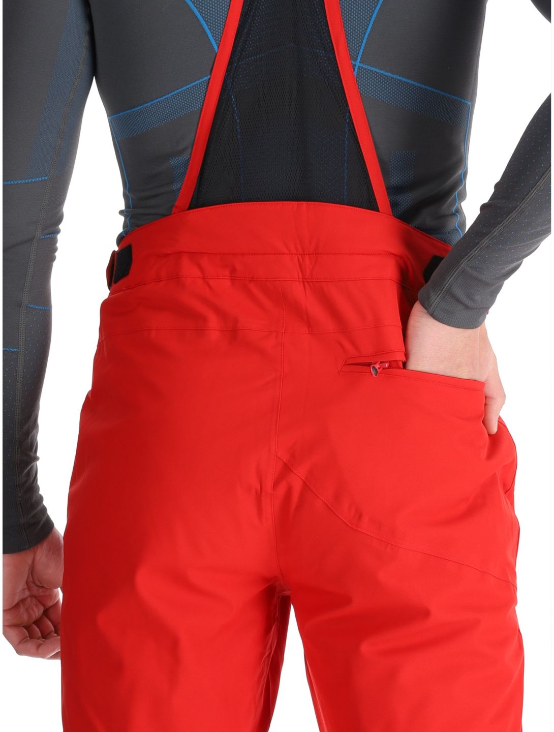 Maier Sports, Anton 2.1 pantaloni da sci uomo Salsa rosso 