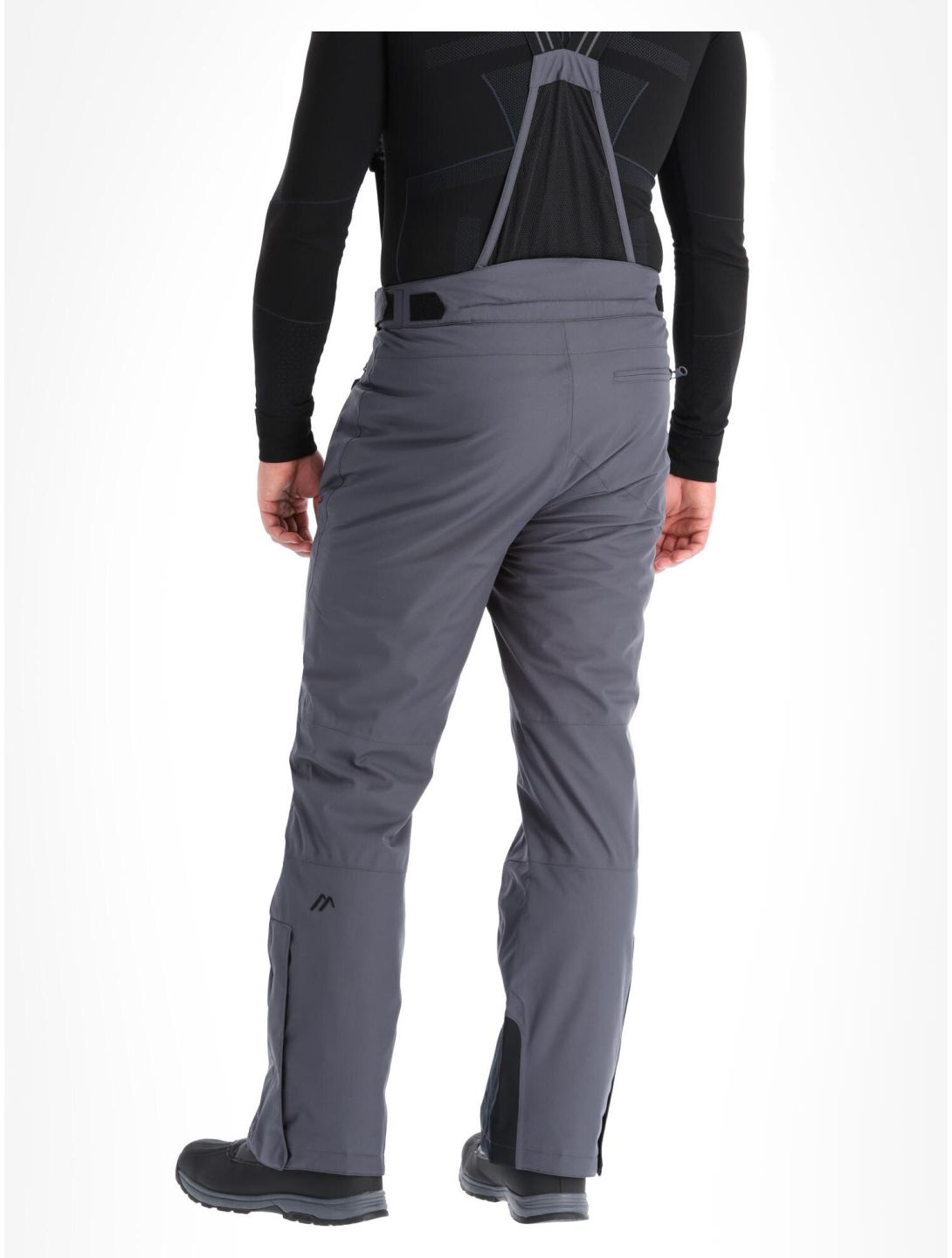 Maier Sports, Anton 2 pantaloni da sci uomo Graphite grigio 