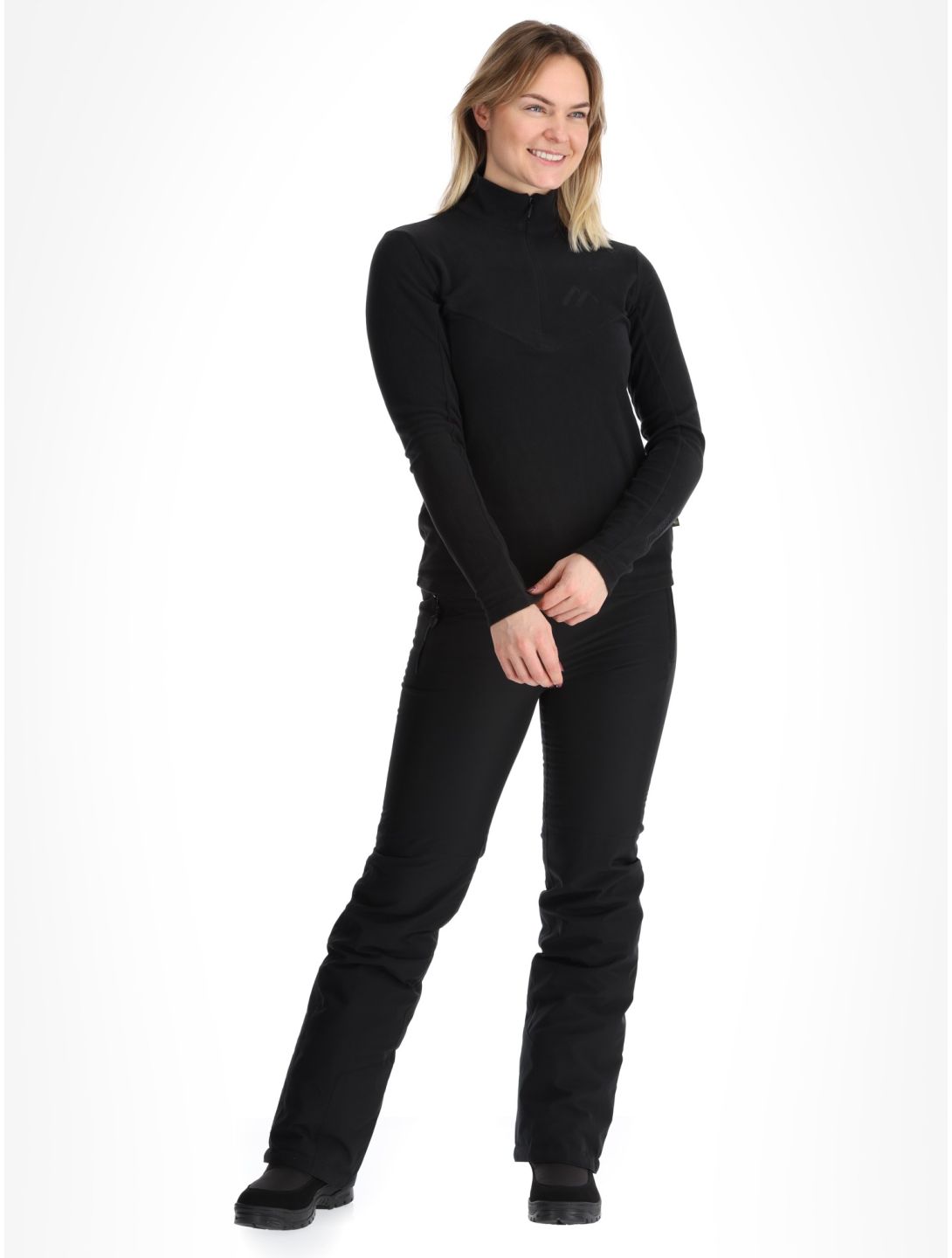 Maier Sports, Denise Hz W maglione donna Black nero 