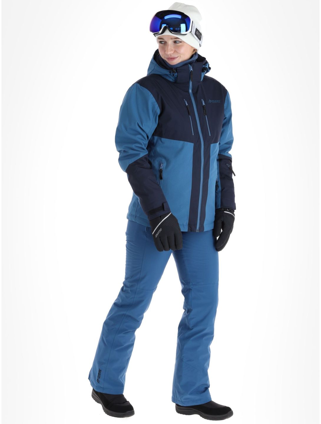 Maier Sports, Pinilla giacca sci donna Viridian / Nightsky blu 