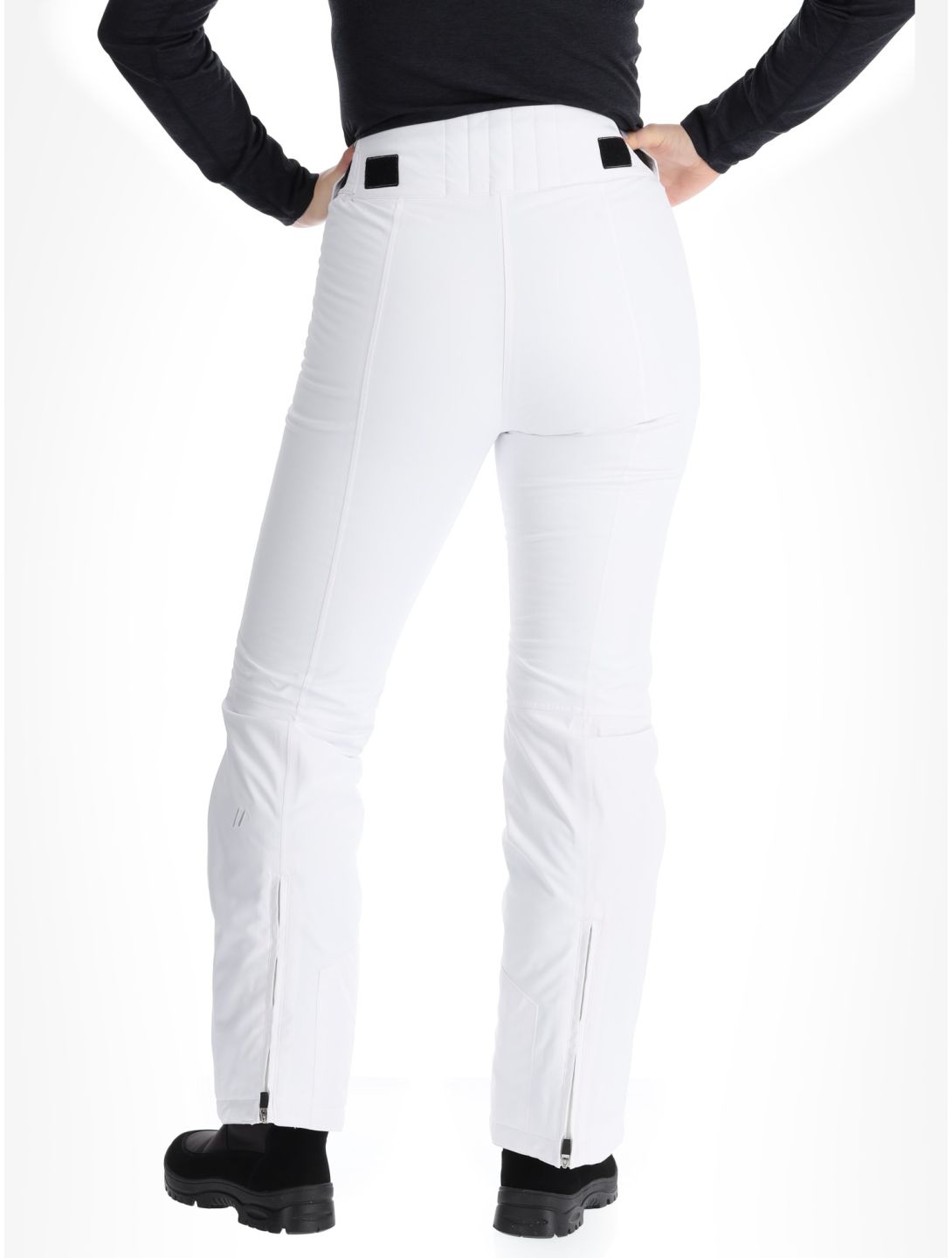 Maier Sports, Vroni Slim 2.0 pantaloni da sci donna White bianco 