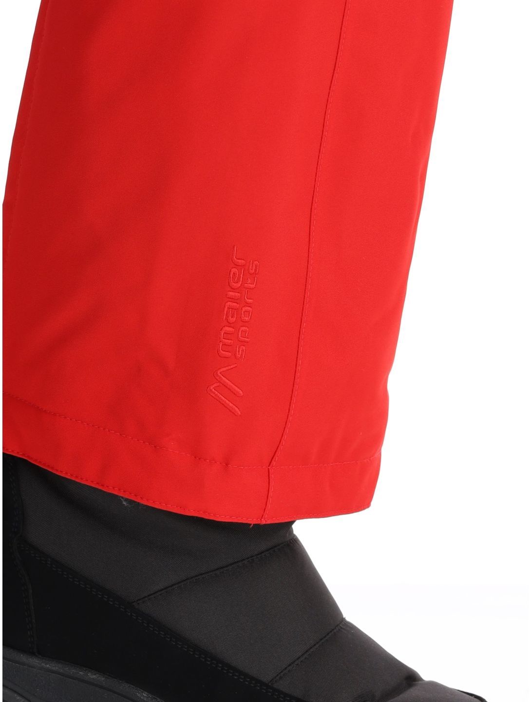 Maier Sports, Vroni Slim 2.0 pantaloni da sci conformato corto donna Salsa rosso 