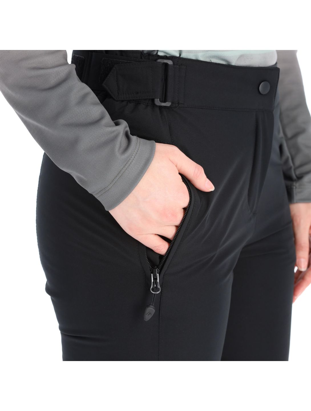 Maier Sports, Vroni Slim pantaloni da sci donna nero 