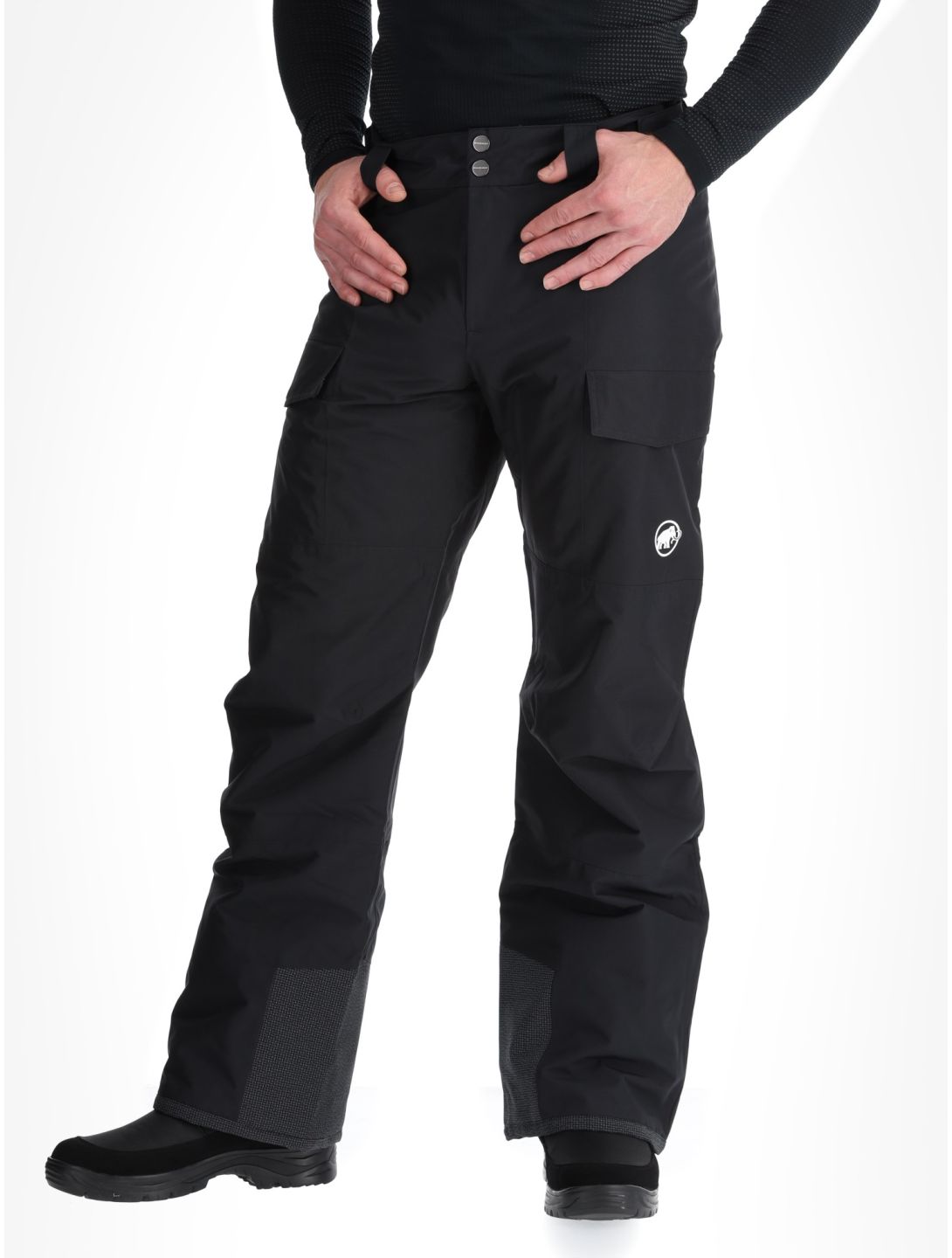 Mammut, Fall Line HS Thermo pantaloni da sci uomo Black nero 