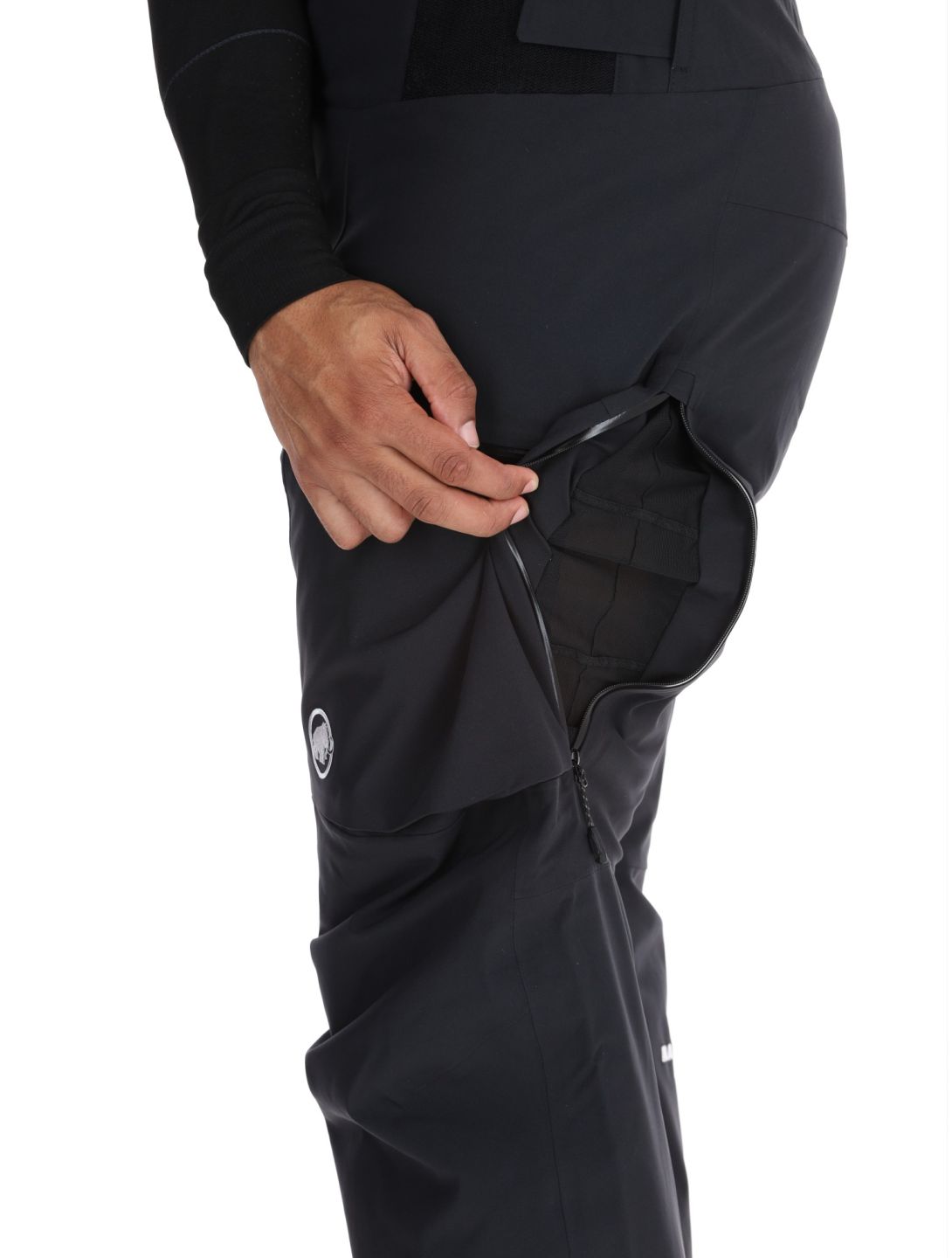 Mammut, Stoney HS Thermo pantaloni da sci uomo Black nero 