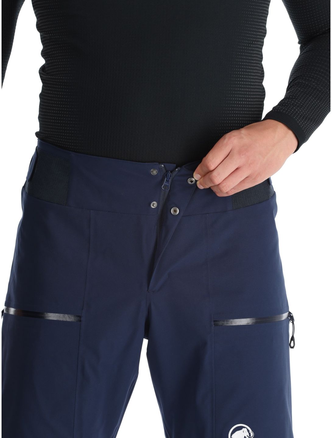 Mammut, Stoney HS Thermo pantaloni da sci uomo Marine blu 