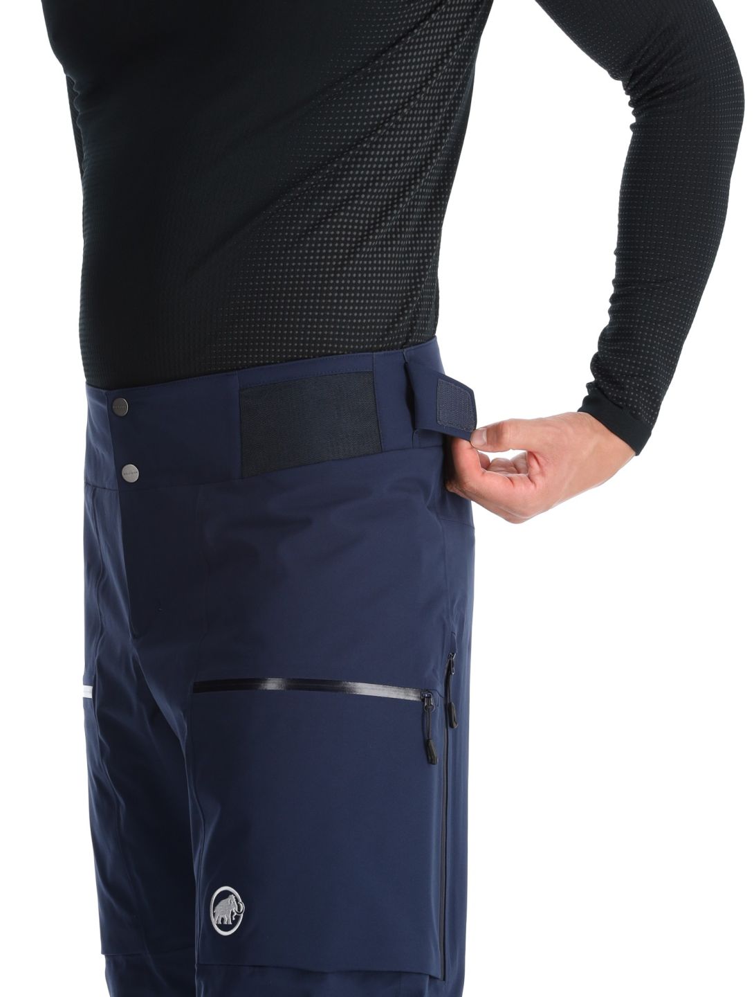 Mammut, Stoney HS Thermo pantaloni da sci uomo Marine blu 