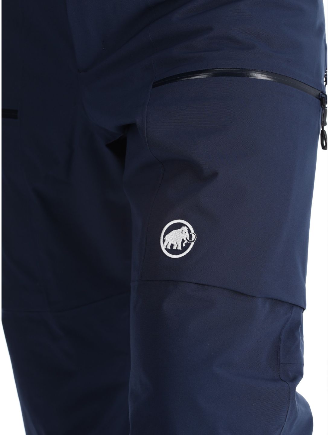 Mammut, Stoney HS Thermo pantaloni da sci uomo Marine blu 