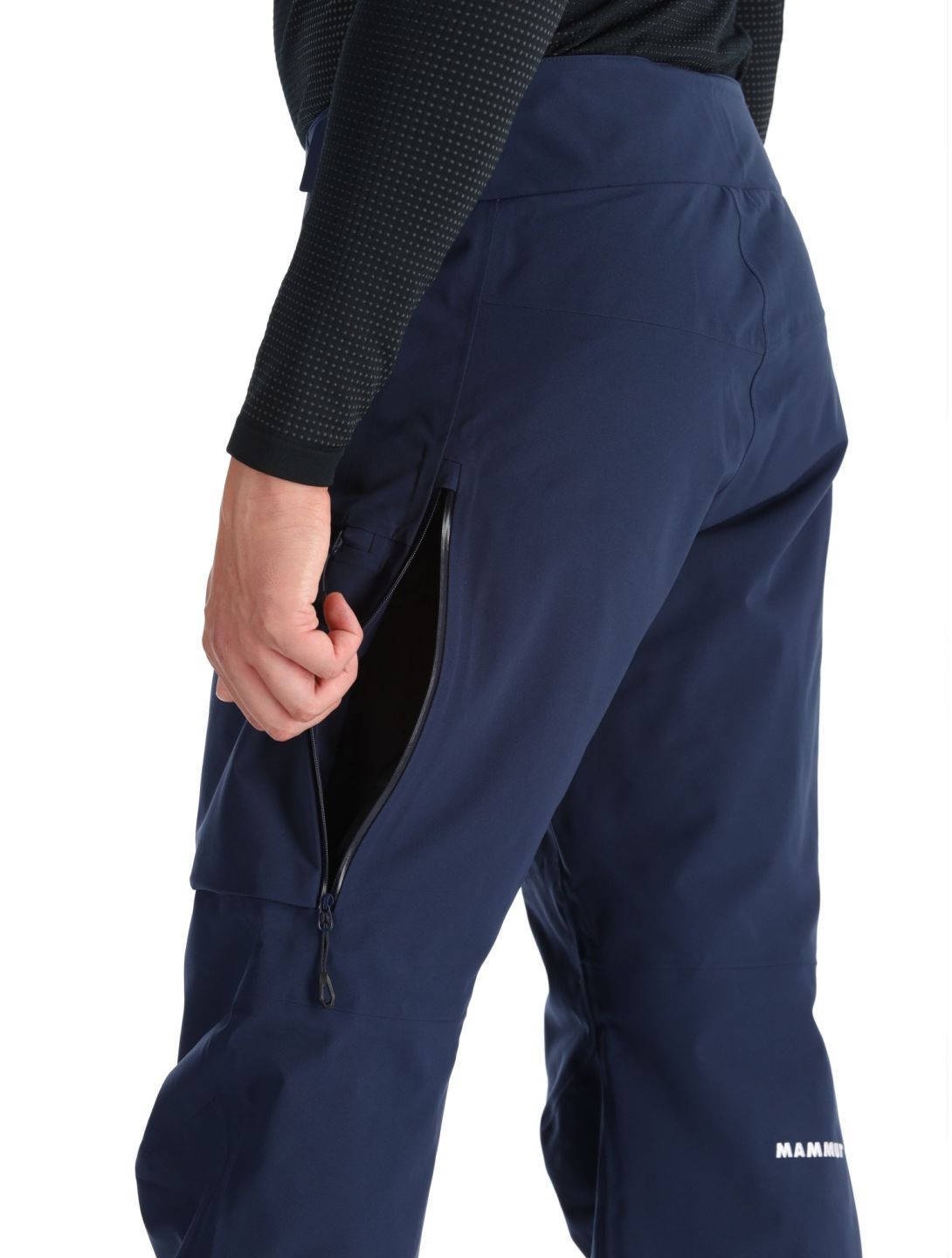 Mammut, Stoney HS Thermo pantaloni da sci uomo Marine blu 