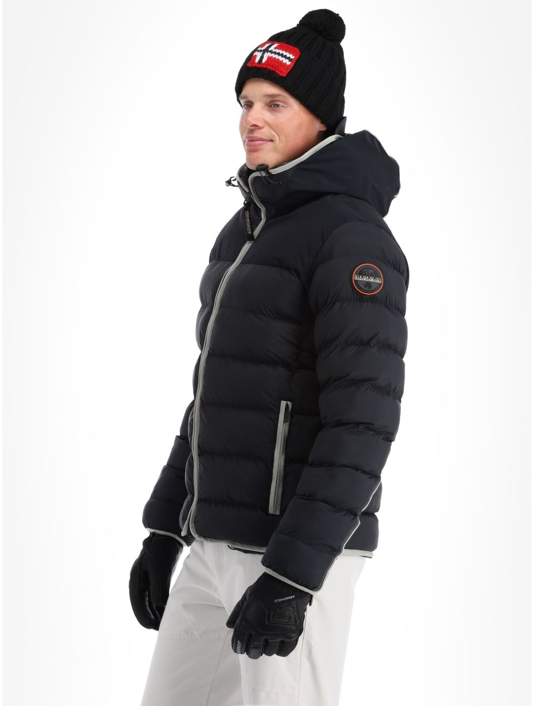 Napapijri, A-shackleton piumino uomo Black 041 nero 