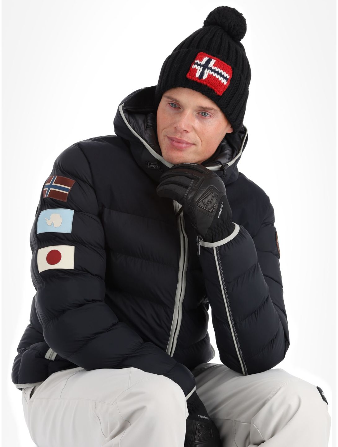 Napapijri, A-shackleton piumino uomo Black 041 nero 