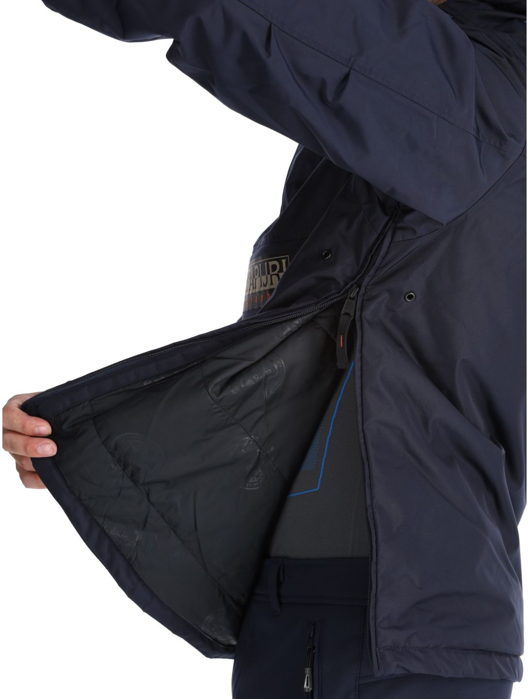 Napapijri, Rainforest Next anorak uomo Blue Marine blu 