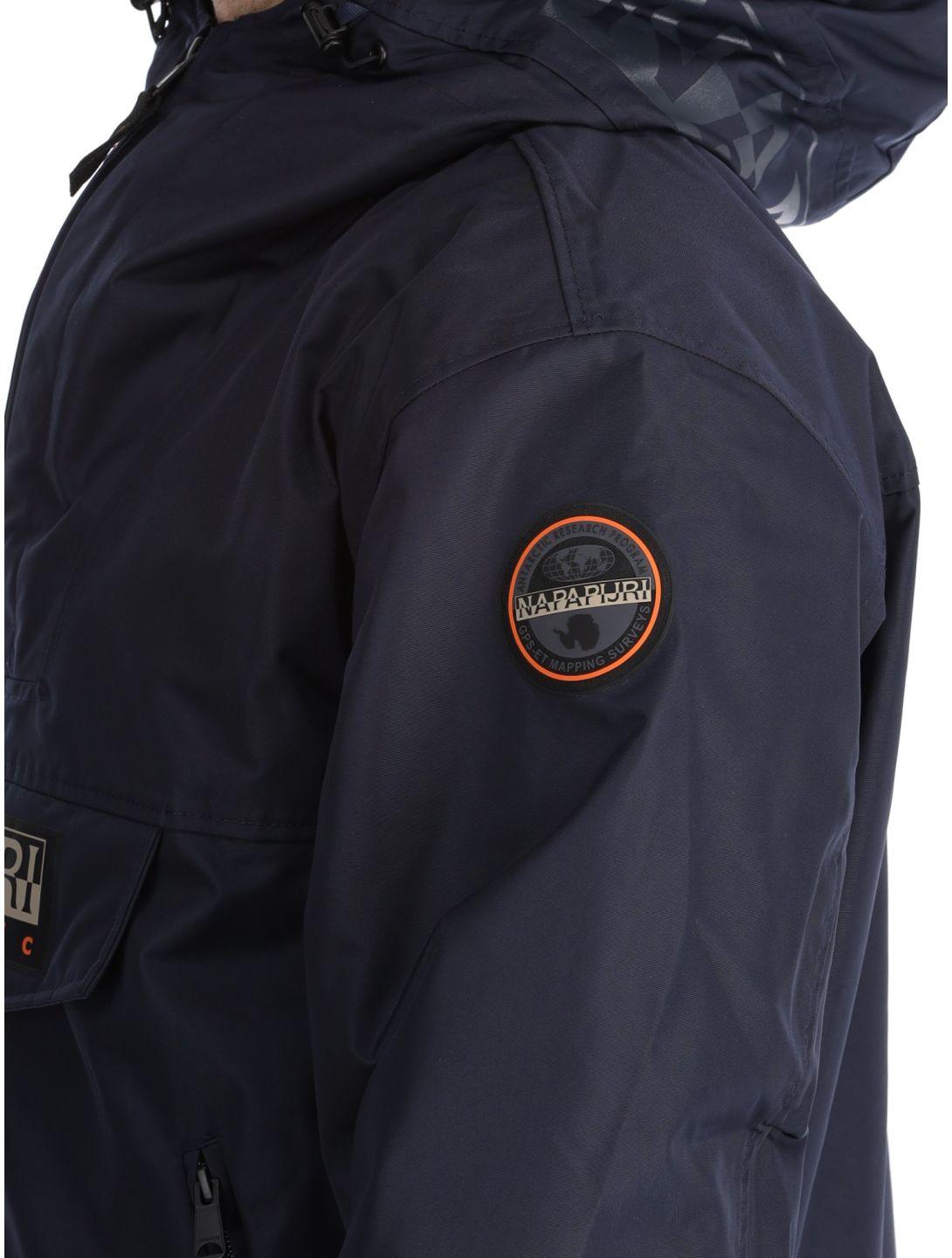 Napapijri, Rainforest Next anorak uomo Blue Marine blu 