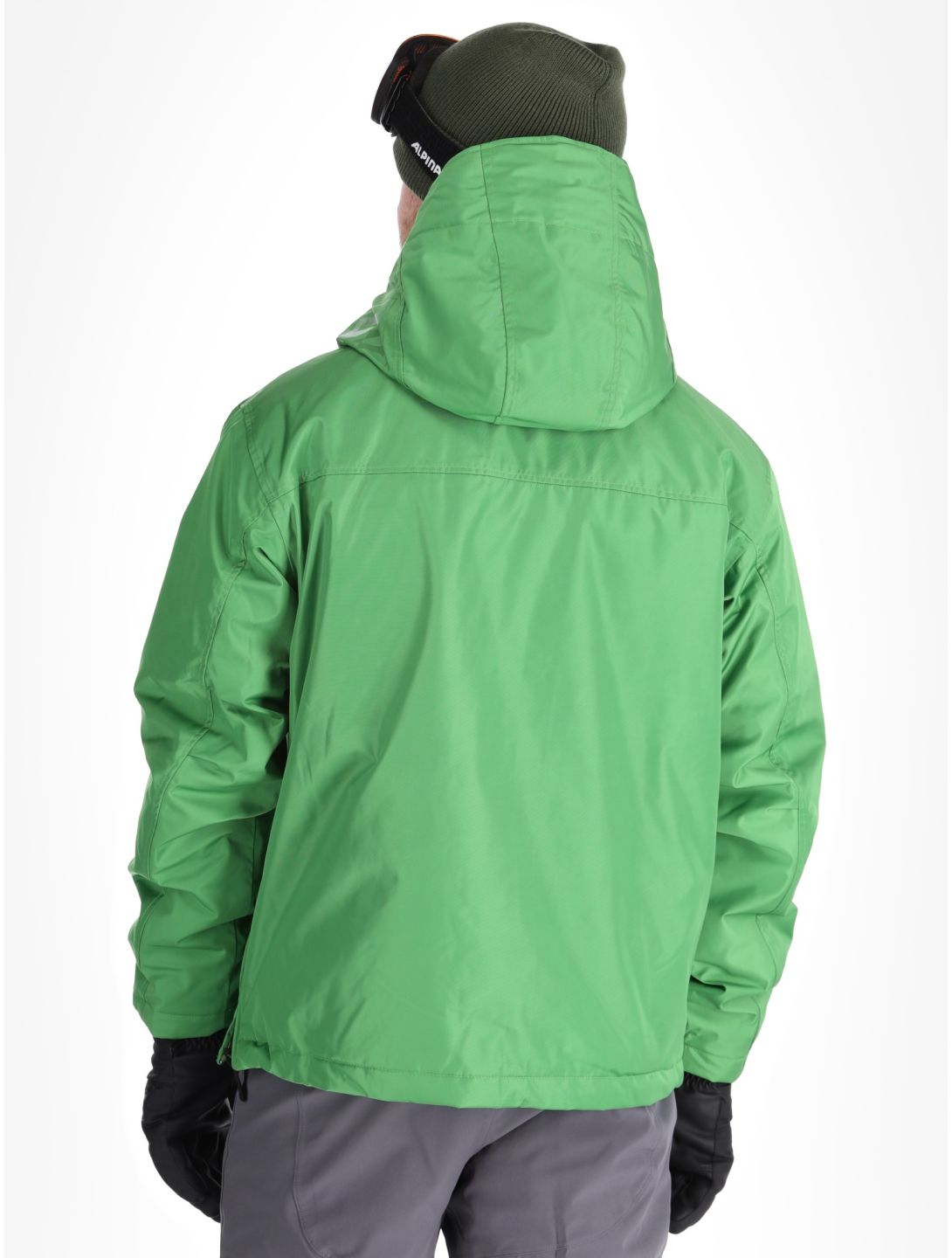 Napapijri, Rainforest Next anorak uomo Kelly Green verde 