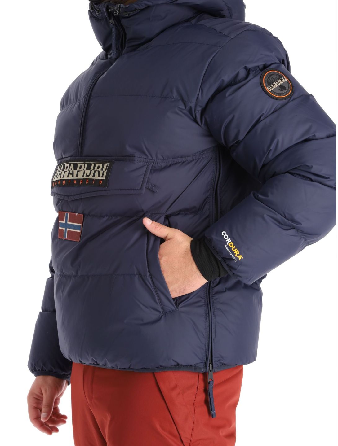 Napapijri, Rainforest Op Winter Puffer anorak uomo Blu Marine blu 