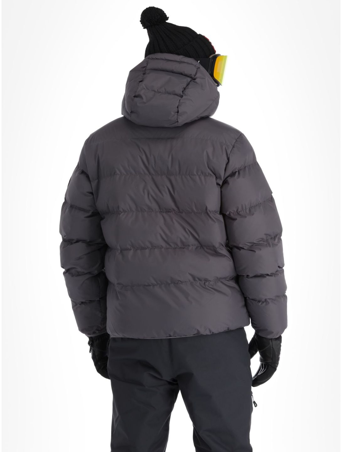 Napapijri, Rainforest Op Winter Puffer anorak uomo Dark Grey Solid grigio 