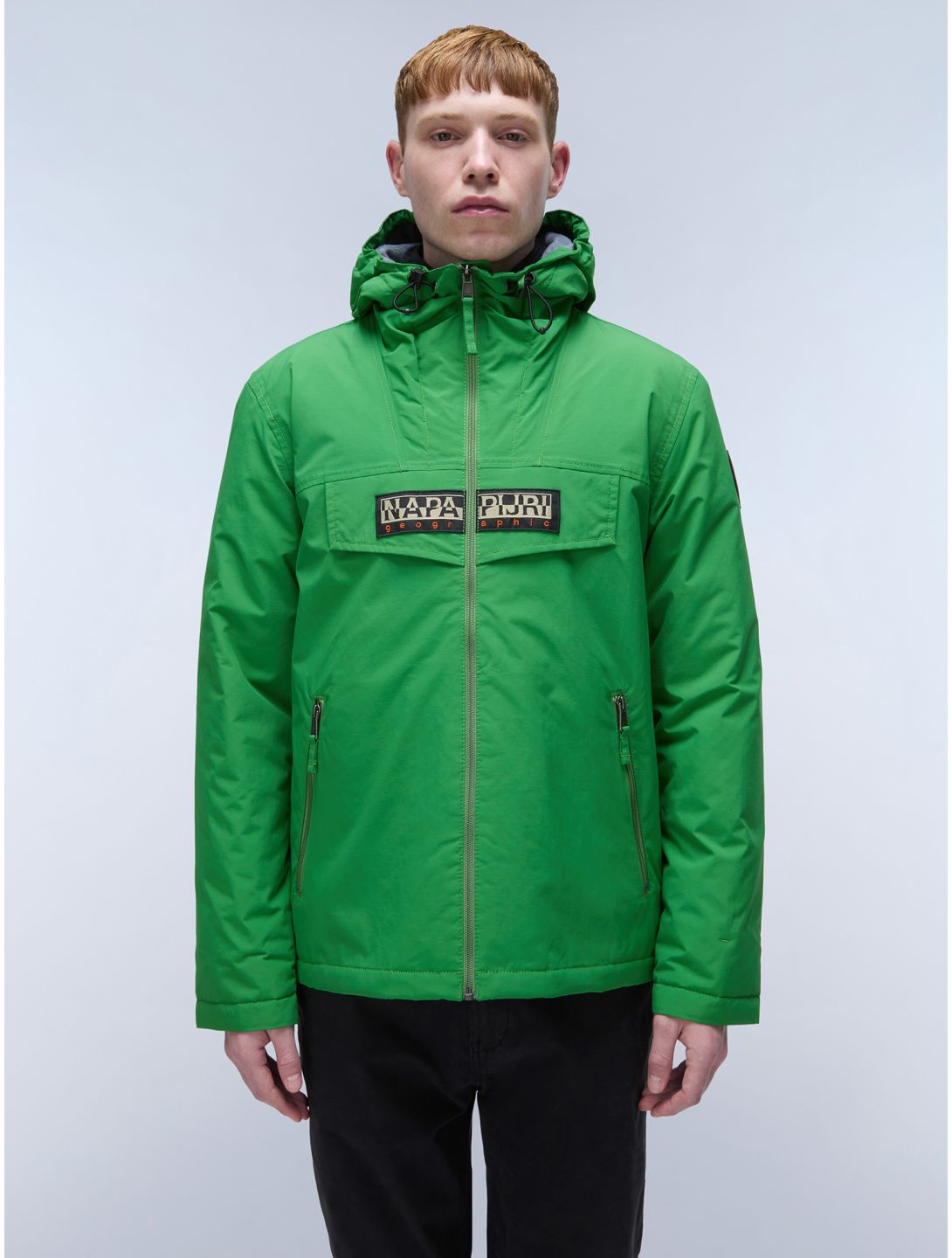 Napapijri, Rainforest Open Winter giacca sci uomo Kelly Green verde 