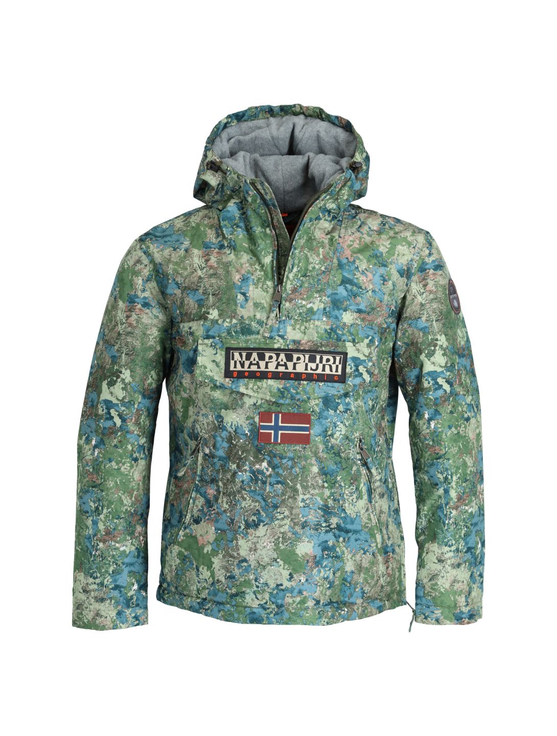 Napapijri, Rainforest Pkt Prt 1 anorak uomo verde 