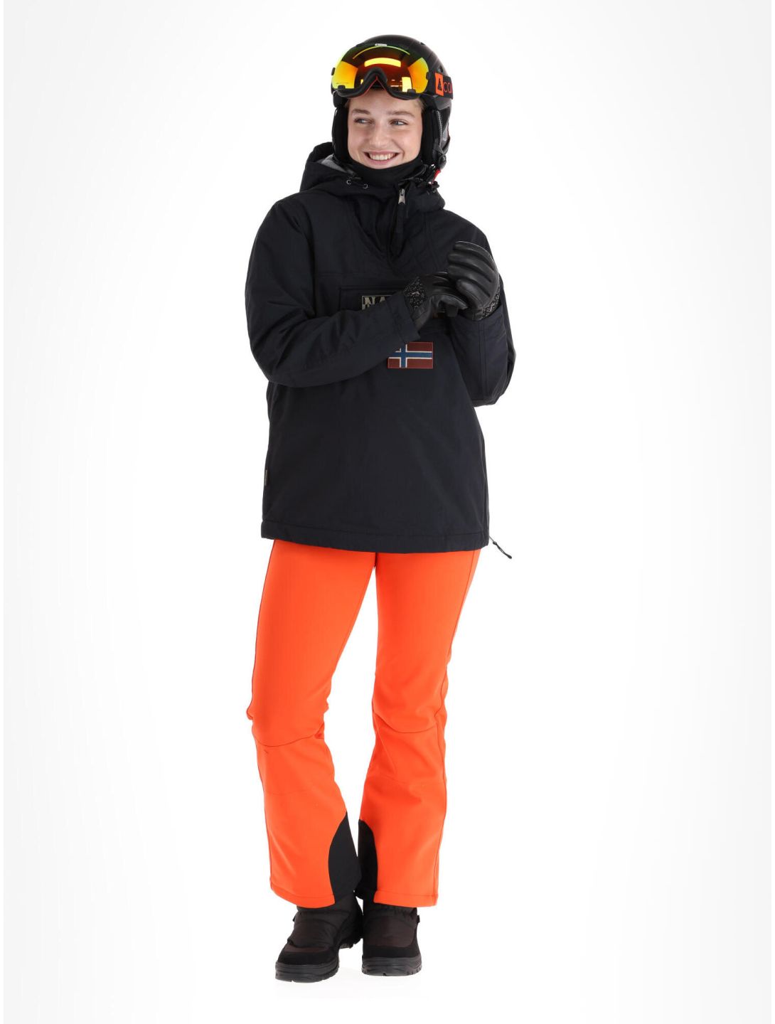 Napapijri, Rainforest W Winter 5 anorak donna Black 041 nero 