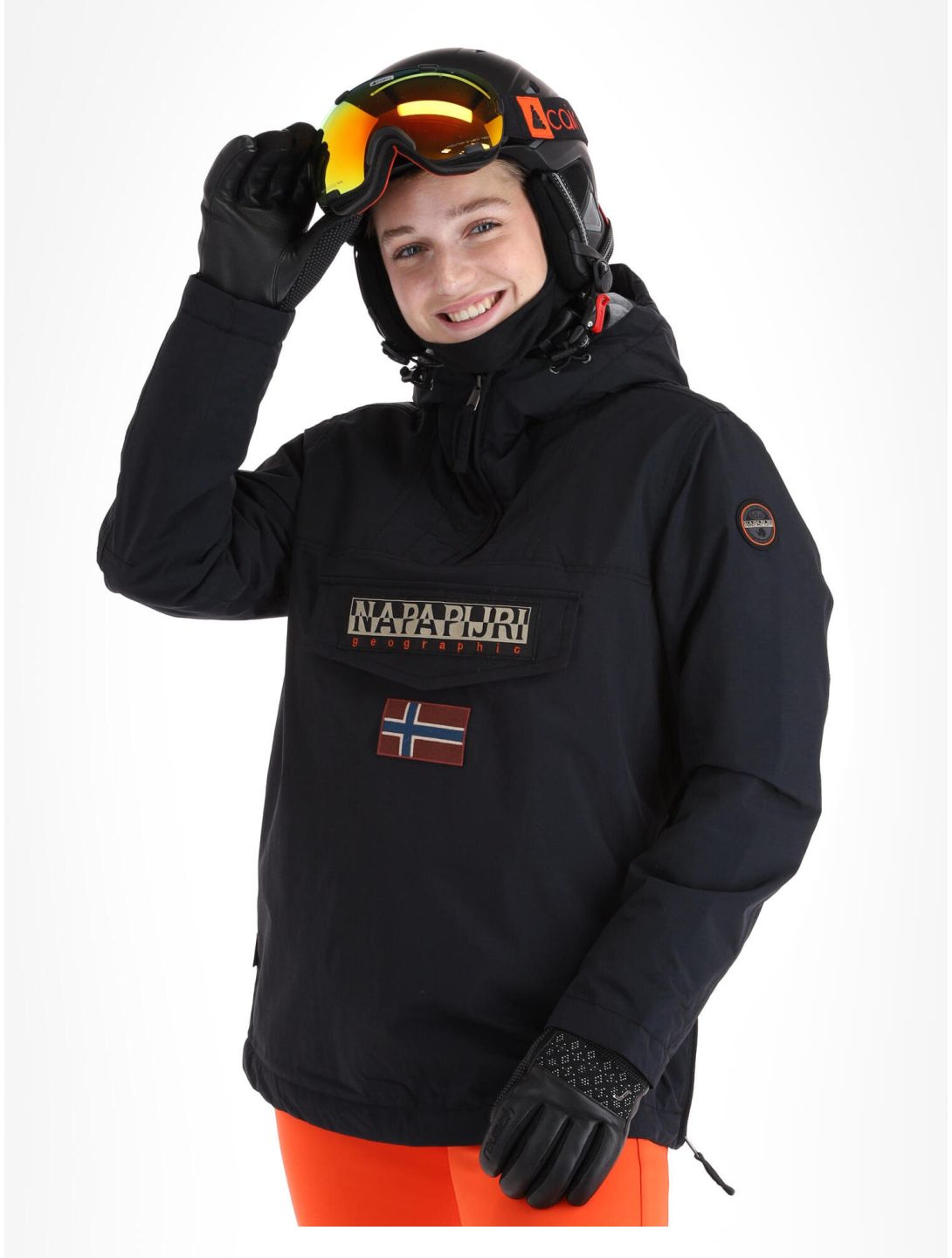 Napapijri, Rainforest W Winter 5 anorak donna Black 041 nero 