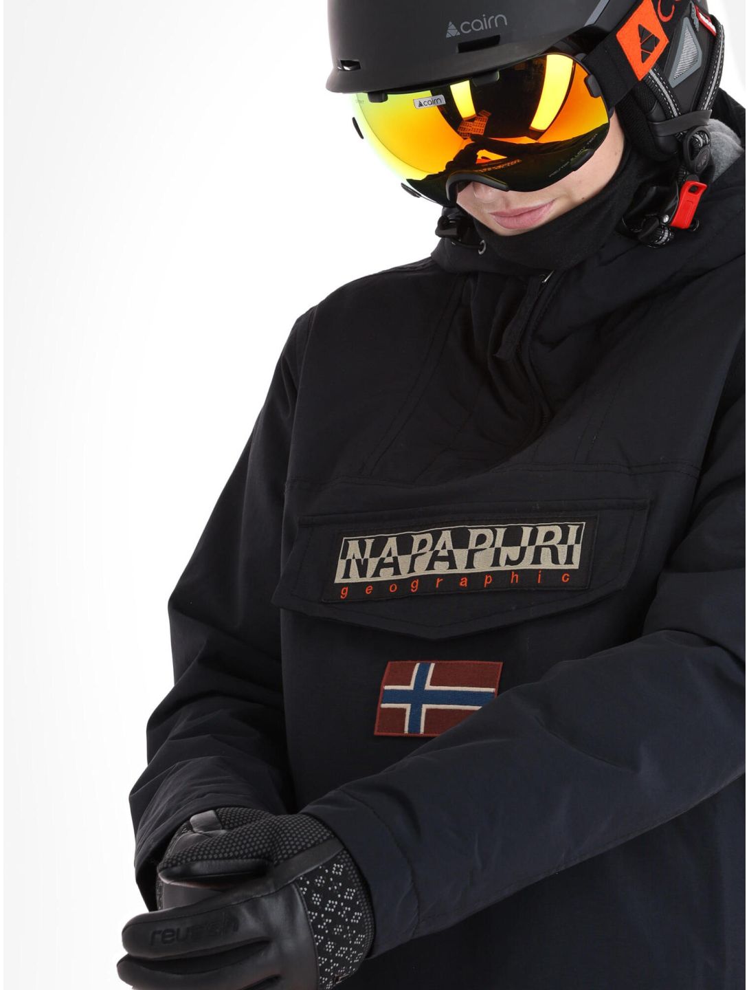 Napapijri, Rainforest W Winter 5 anorak donna Black 041 nero 