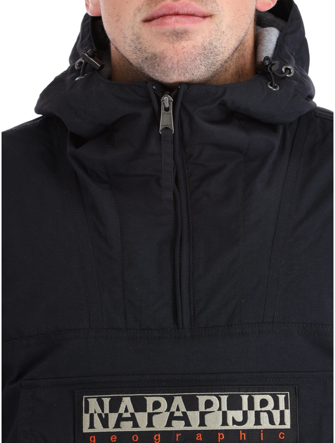 Napapijri, Rainforest Winter 3 anorak uomo Black nero 