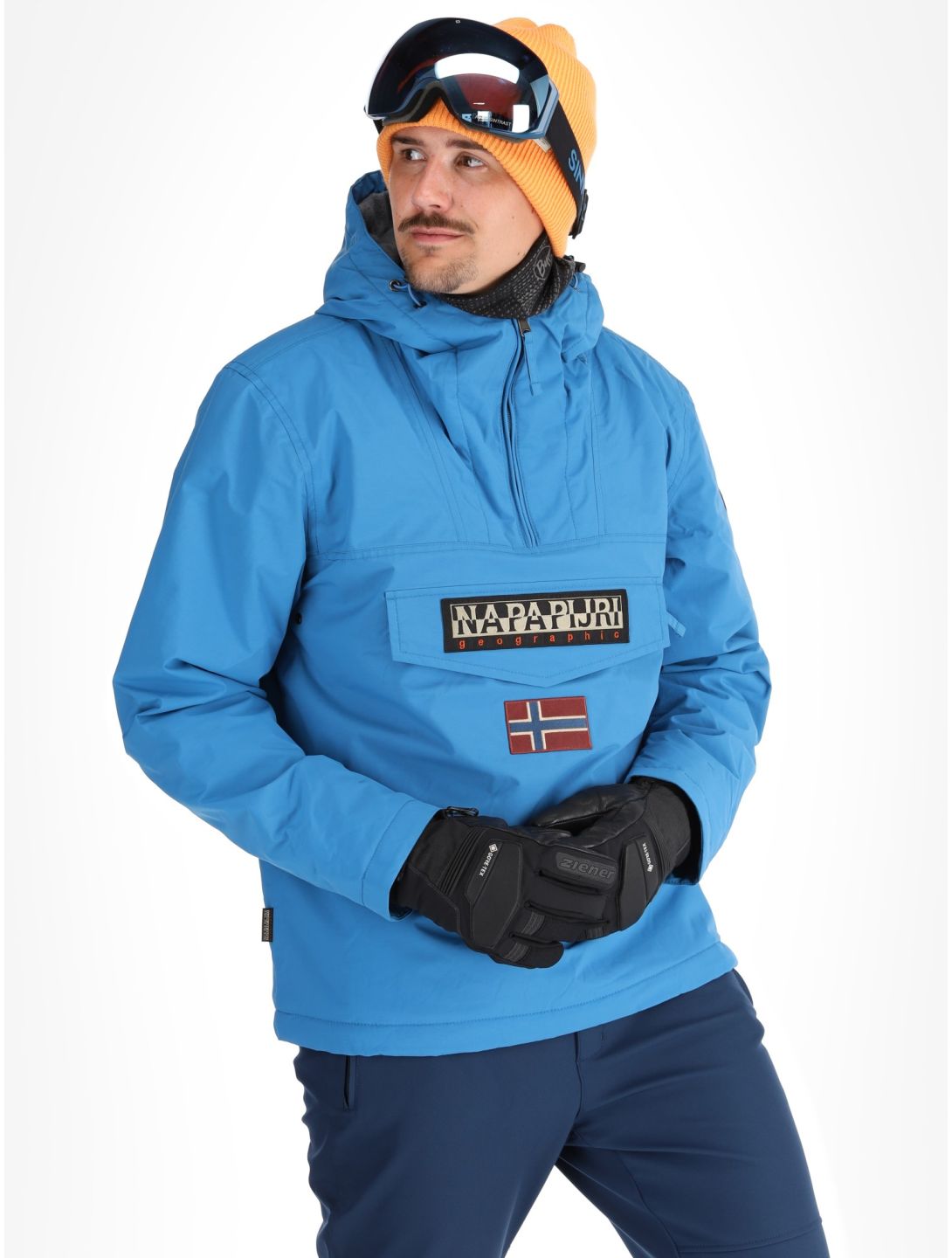 Napapijri, Rainforest Winter 3 anorak uomo Blue Sapphire blu 