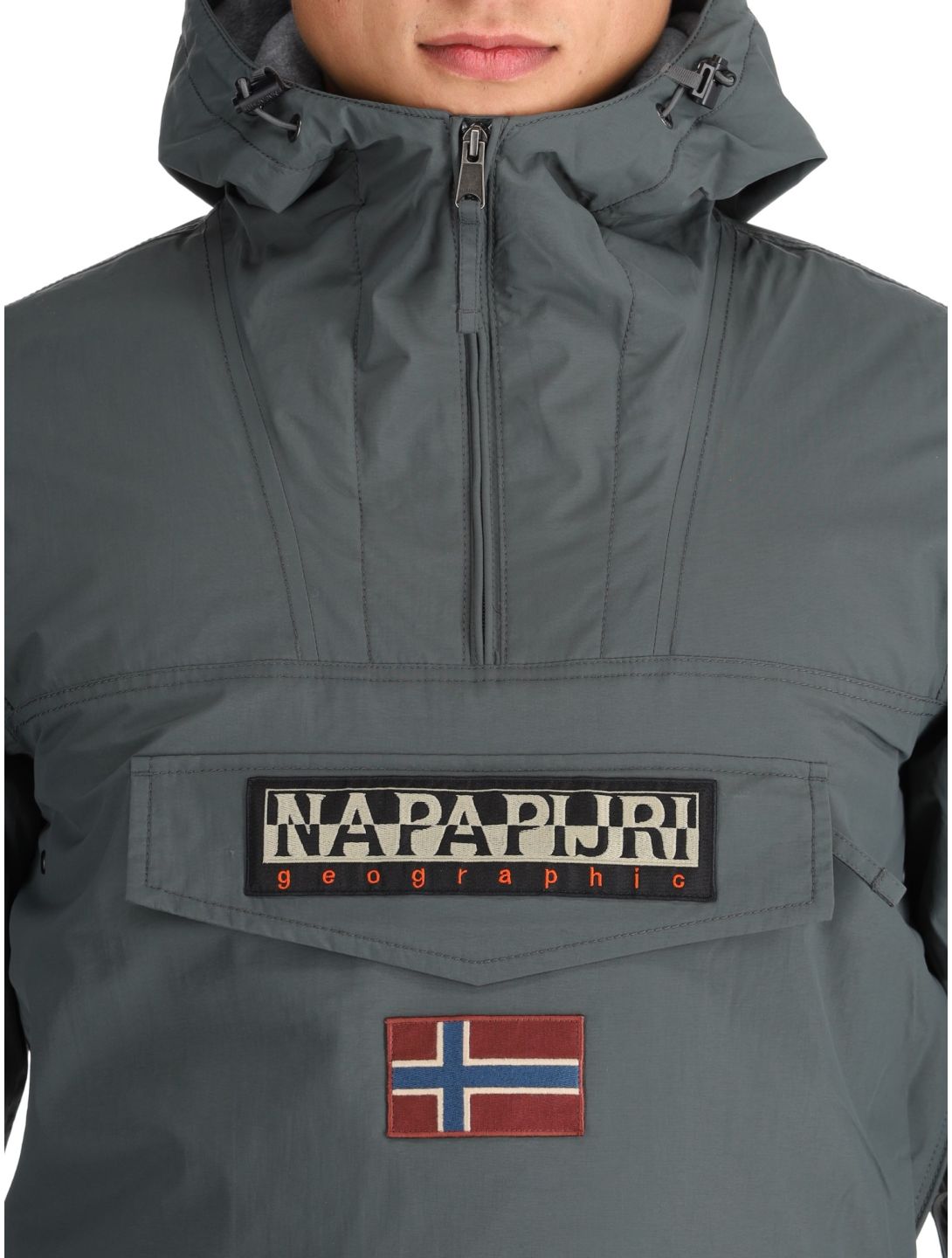 Napapijri, Rainforest Winter 3 anorak uomo Green Urban verde 