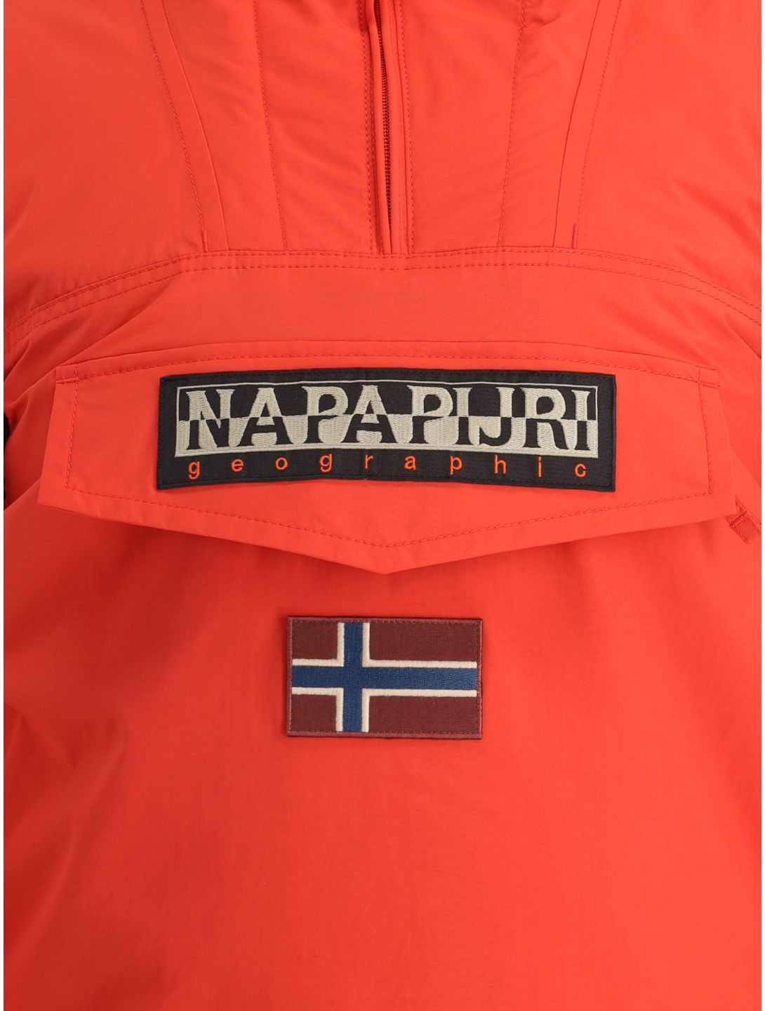 Napapijri, Rainforest Winter 3 anorak uomo Red Poppy rosso 