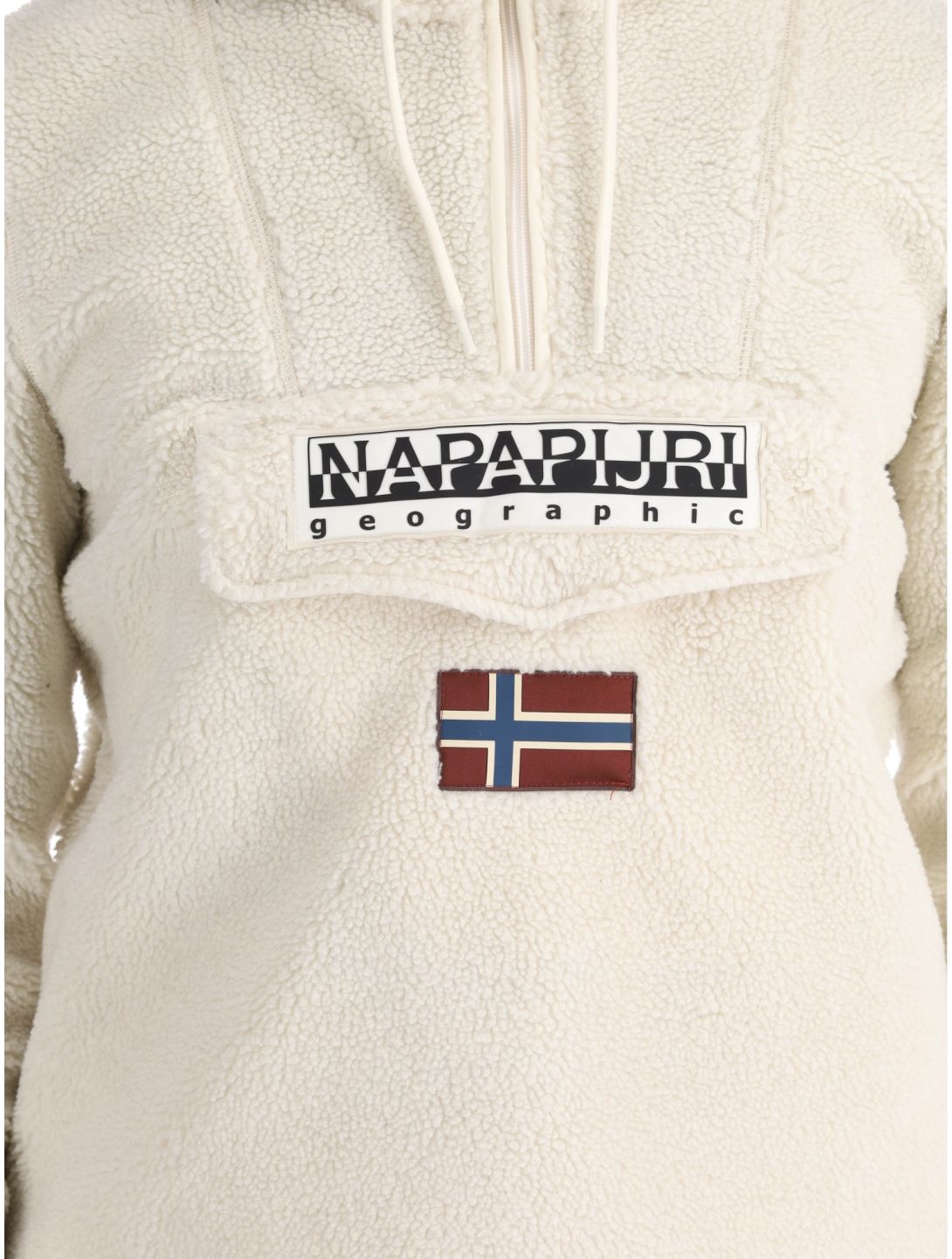 Napapijri, T-Burgee Curly felpa uomo Beige Dimity beige 