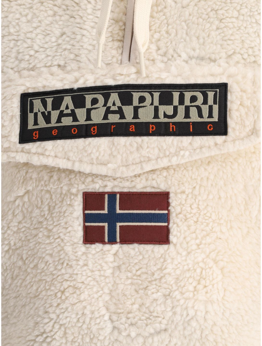 Napapijri, T-Burgee Hzh felpa uomo Whitecap Grey grigio 