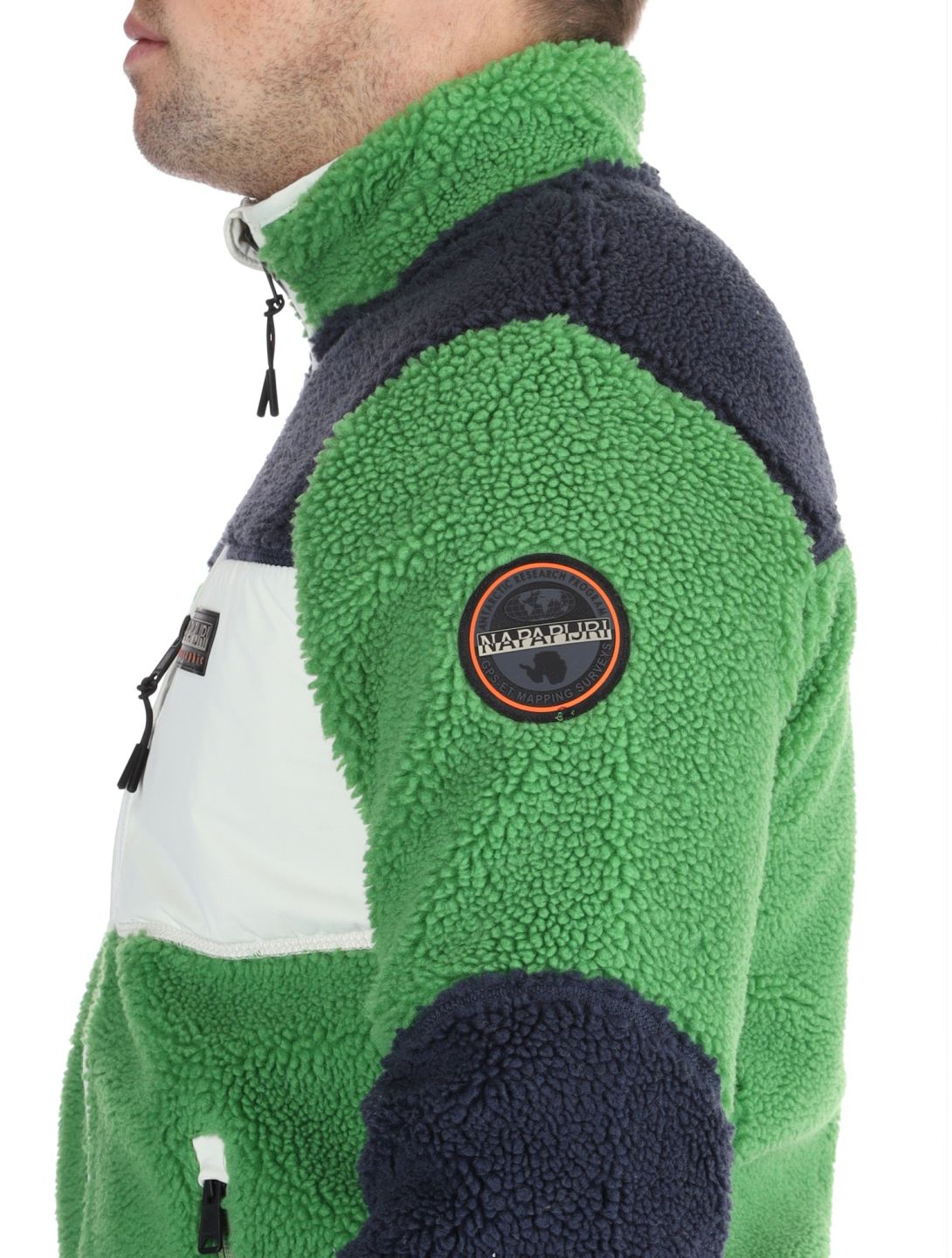 Napapijri, Yupik FZ 3 gilet uomo Kelly Green verde 