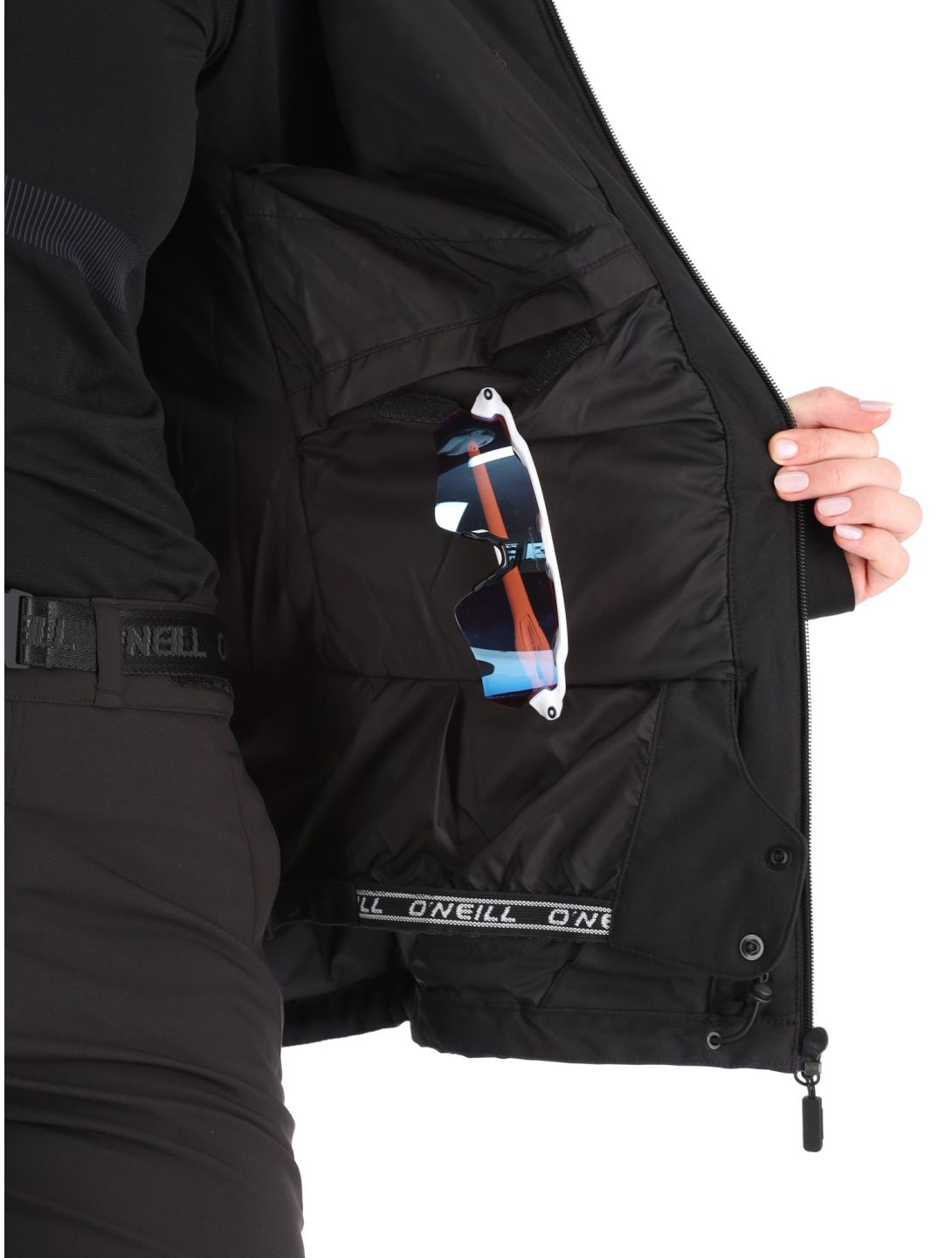 O'Neill, Aplite Snow giacca sci donna Black Out nero 