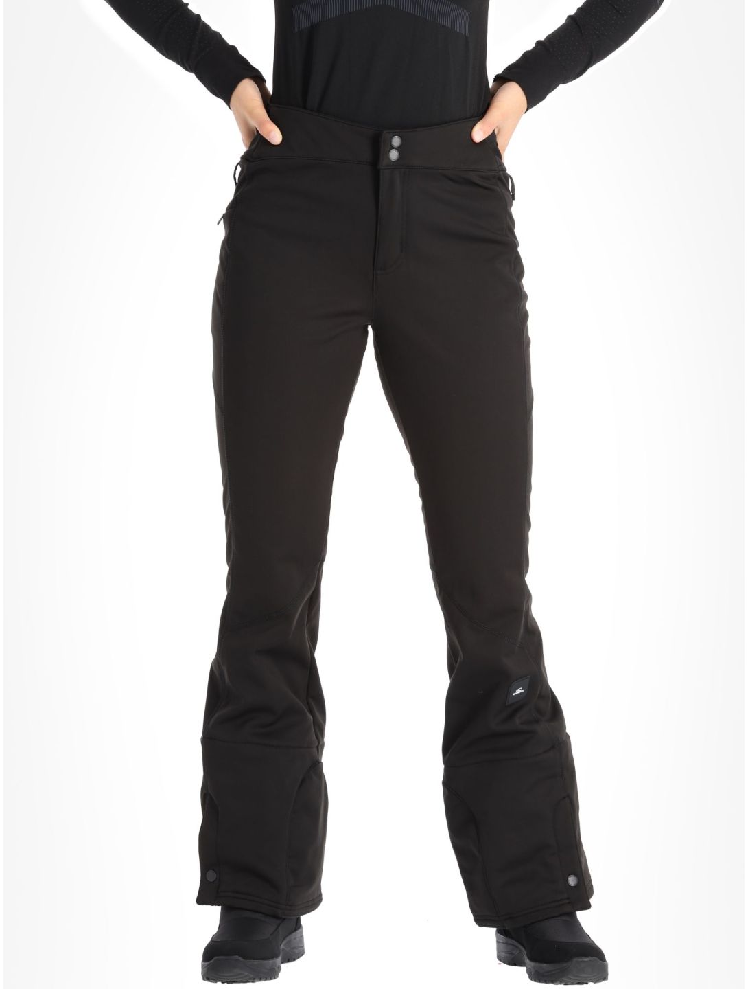 O'Neill, Blessed pantaloni da sci softshell donna Black Out nero 