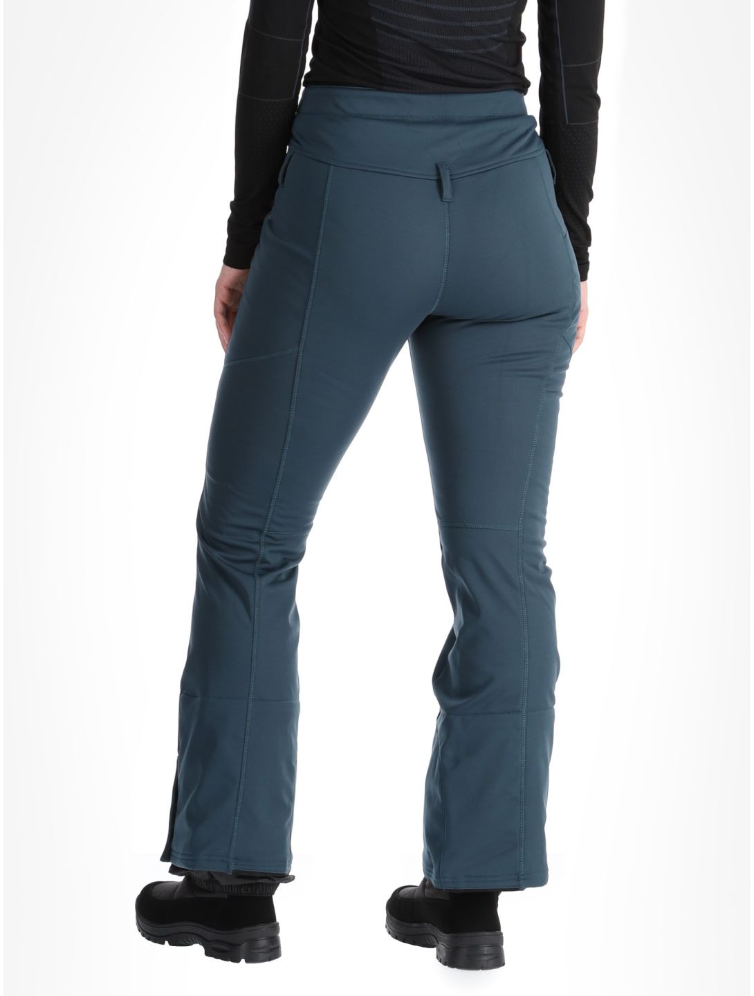 O'Neill, Blessed Softshell Hybrid Skinny pantaloni da sci softshell donna Alma Steel blu 