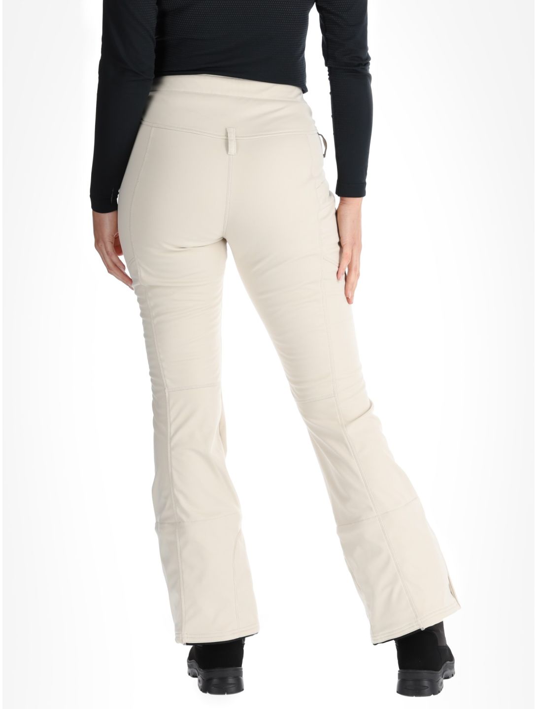 O'Neill, Blessed Softshell Hybrid Skinny pantaloni da sci softshell donna Atmosphere bianco 