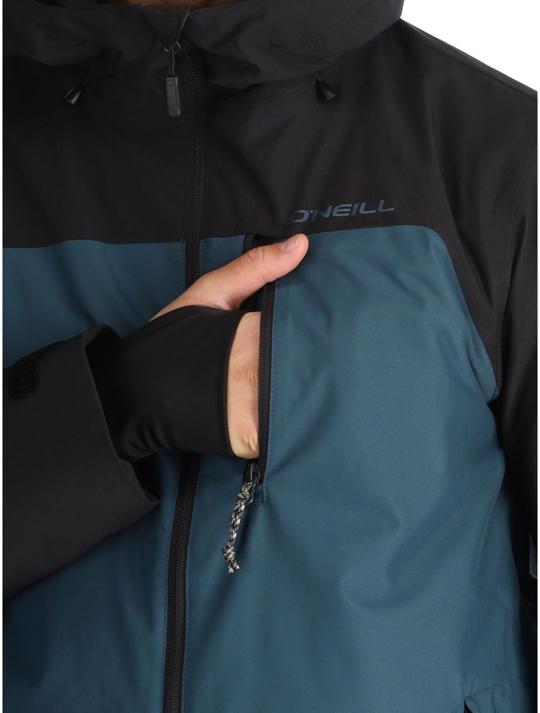 O'Neill, Hammer Plus Snow giacca sci uomo Alma Steel blu, nero 