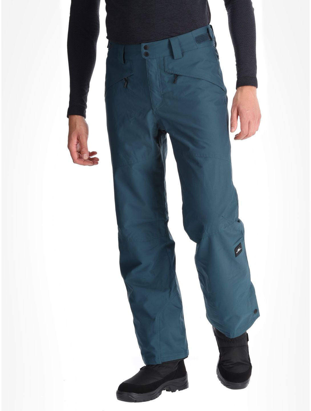 O'Neill, Hammer Regular Snow pantaloni da sci uomo Alma Steel blu 