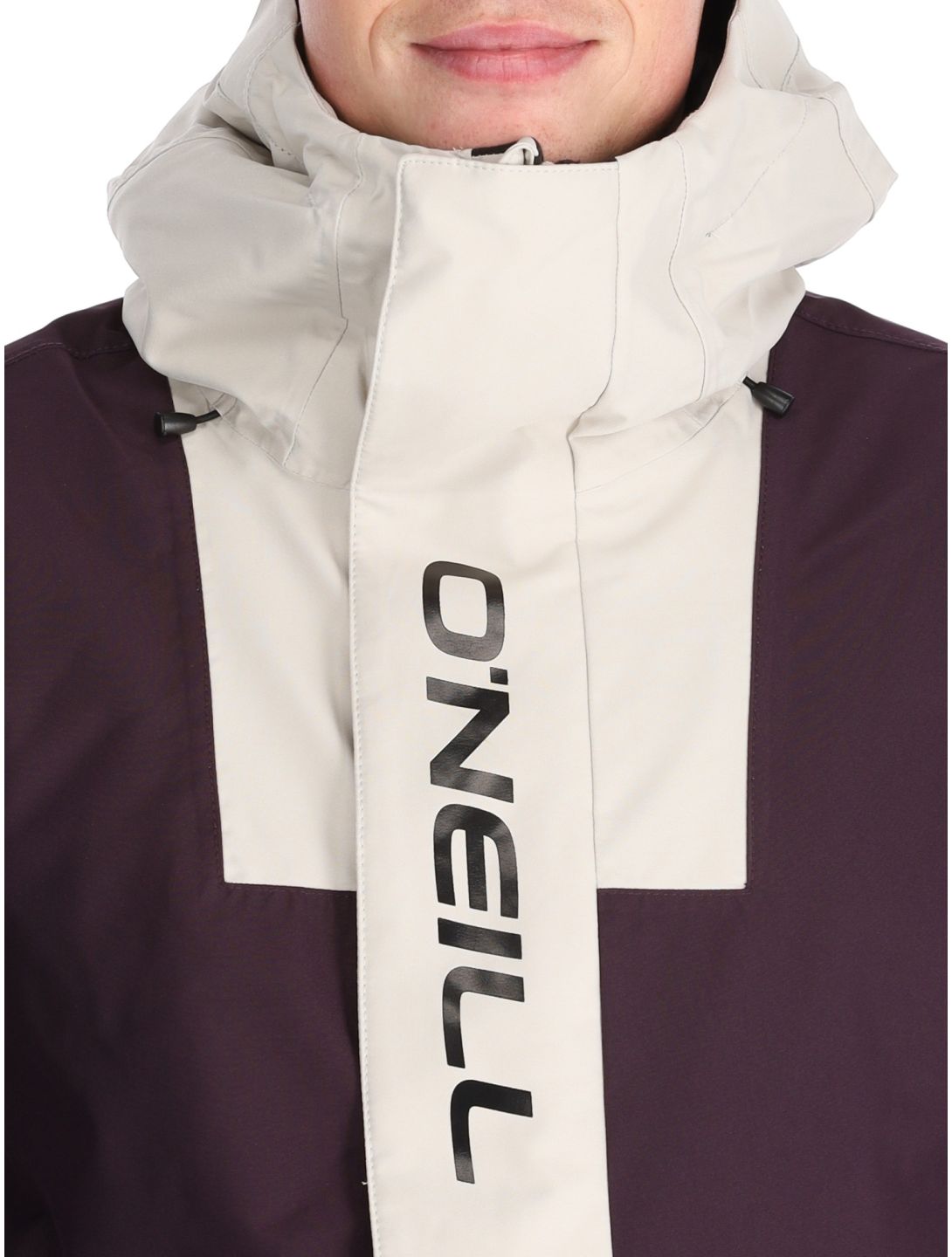 O'Neill, O'Riginals Hybrid giacca sci uomo Aubergine Colour Block giallo, viola 