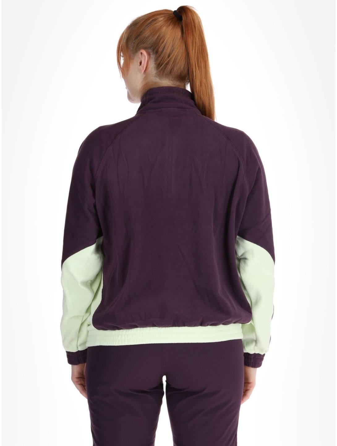 O'Neill, O'riginals Polartec 100HZ felpa donna Aubergine Colour Block beige, viola 