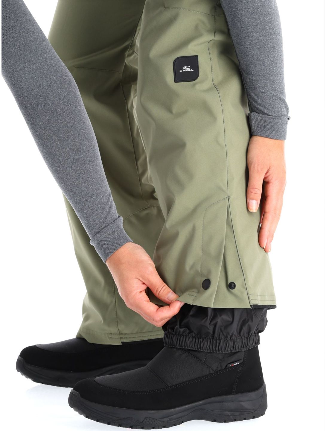 O'Neill, Star Slim pantaloni da sci donna Deep Lichen Green verde 