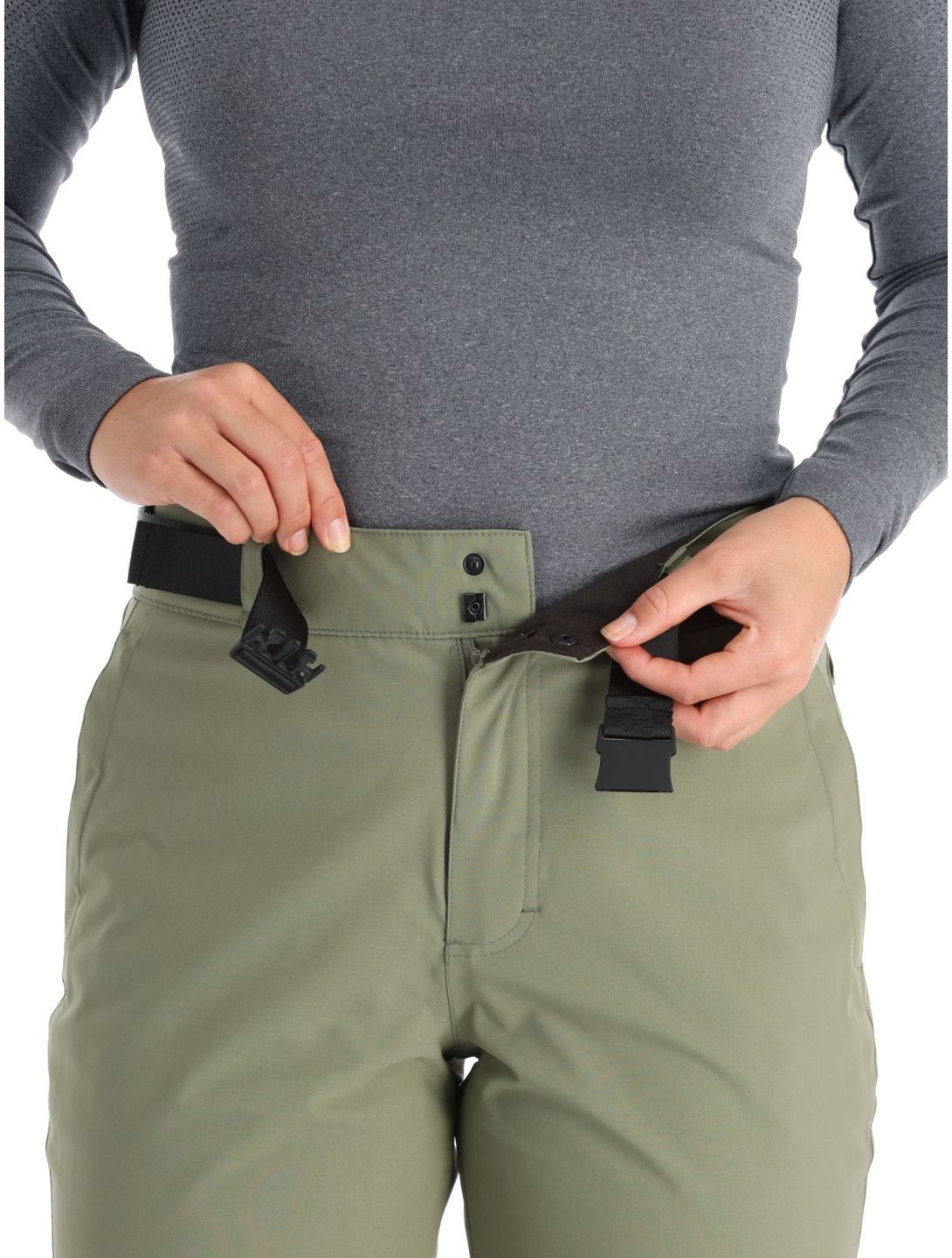 O'Neill, Star Slim pantaloni da sci donna Deep Lichen Green verde 