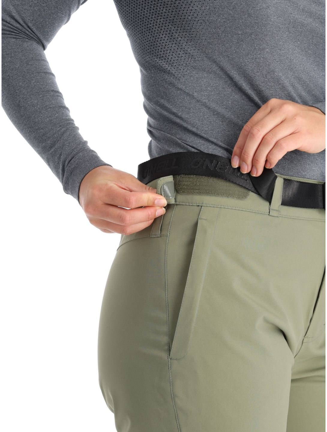 O'Neill, Star Slim pantaloni da sci donna Deep Lichen Green verde 