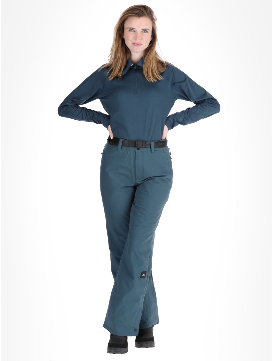 O'Neill, Star Slim Snow pantaloni da sci donna Alma Steel blu 