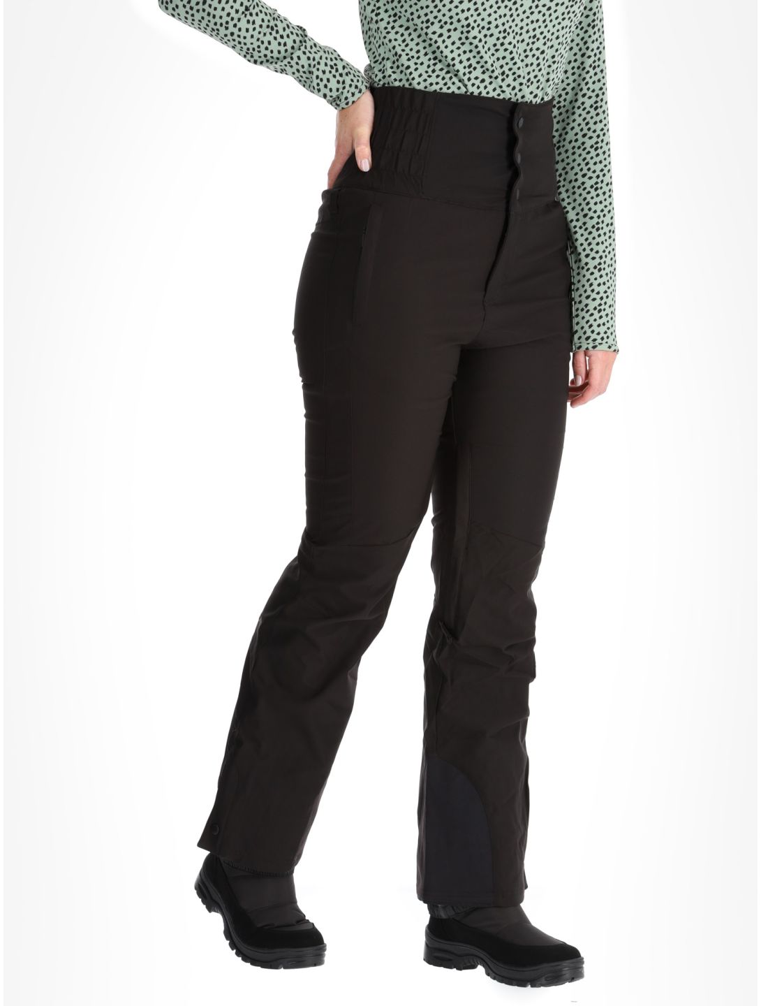 O'Neill, Total Disorder Slim Snow pantaloni da sci donna Black Out nero 